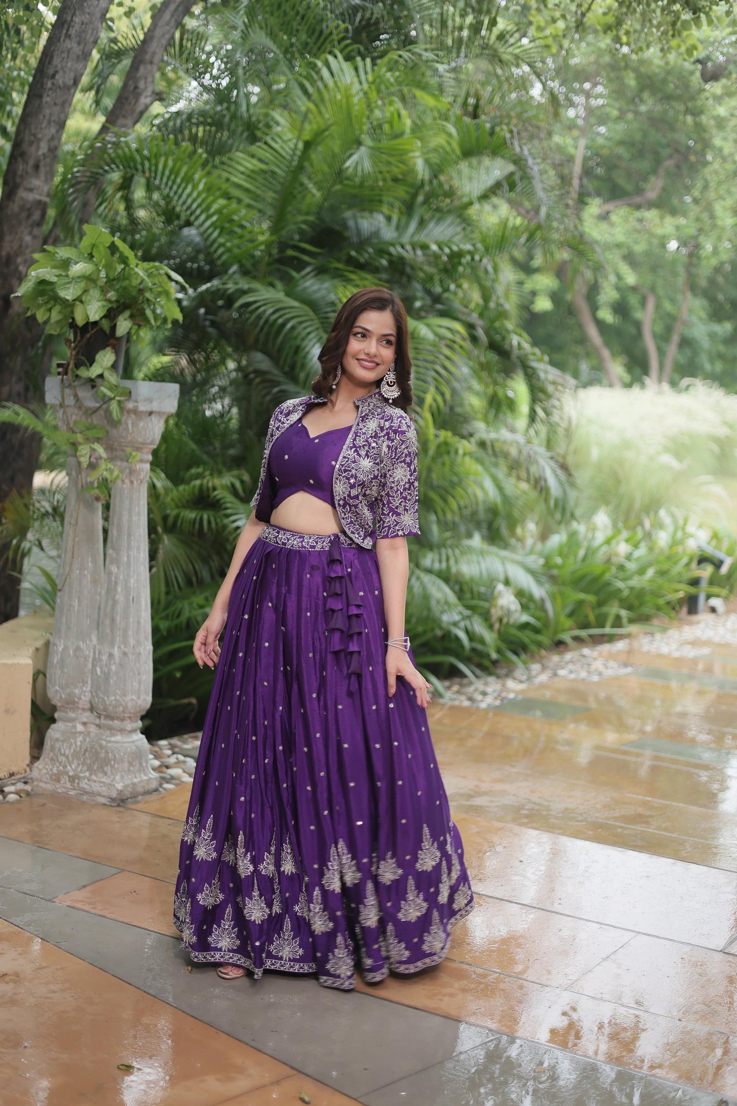 Premium Readymade Lehenga Choli Collection Stunning Purple Co-Ord Set