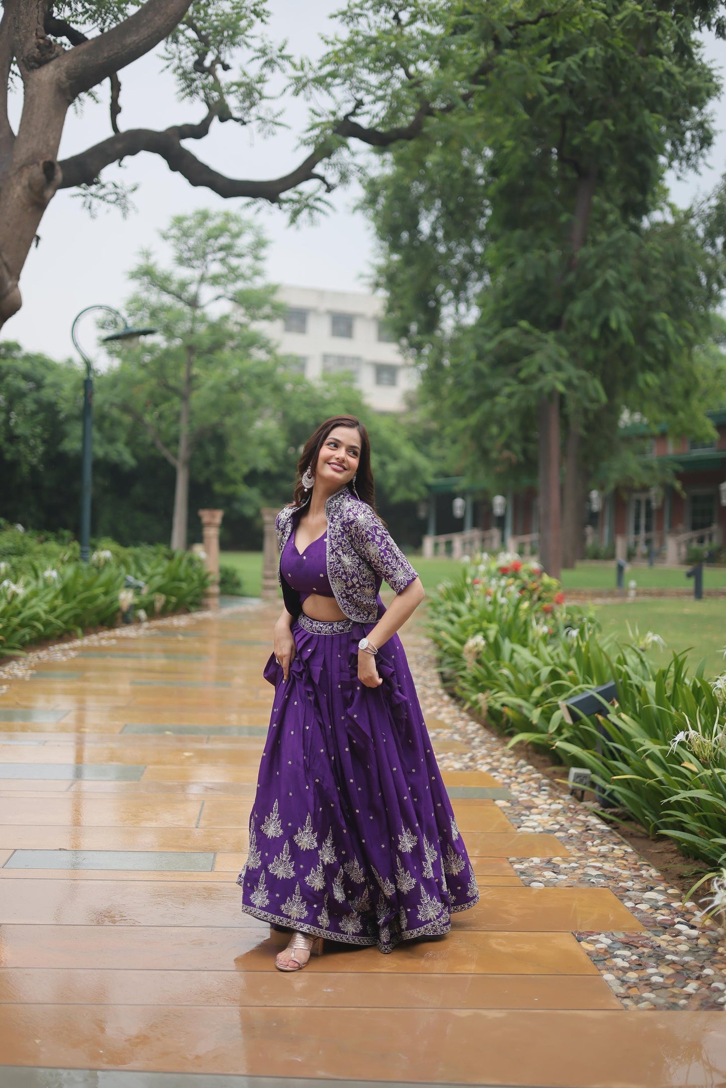 Premium Readymade Lehenga Choli Collection Stunning Purple Co-Ord Set